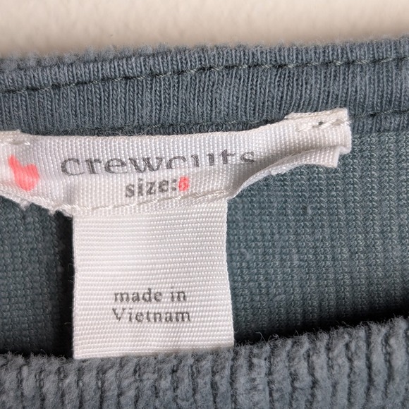 J. Crew Crew Cuts Gray Tiered Dress - Picture 4 of 4
